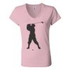 Women’s Jersey V-Neck Tee Thumbnail