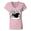 Women’s Jersey V-Neck Tee Thumbnail