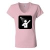 Women’s Jersey V-Neck Tee Thumbnail