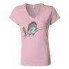Women’s Jersey V-Neck Tee Thumbnail