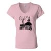 Women’s Jersey V-Neck Tee Thumbnail