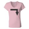 Women’s Jersey V-Neck Tee Thumbnail