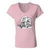 Women’s Jersey V-Neck Tee Thumbnail