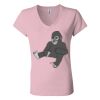 Women’s Jersey V-Neck Tee Thumbnail
