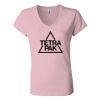 Women’s Jersey V-Neck Tee Thumbnail