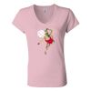 Women’s Jersey V-Neck Tee Thumbnail