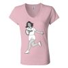 Women’s Jersey V-Neck Tee Thumbnail