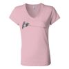 Women’s Jersey V-Neck Tee Thumbnail