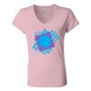 Women’s Jersey V-Neck Tee Thumbnail