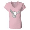 Women’s Jersey V-Neck Tee Thumbnail
