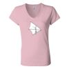 Women’s Jersey V-Neck Tee Thumbnail