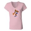 Women’s Jersey V-Neck Tee Thumbnail