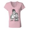 Women’s Jersey V-Neck Tee Thumbnail