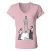 Women’s Jersey V-Neck Tee Thumbnail