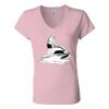 Women’s Jersey V-Neck Tee Thumbnail