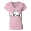 Women’s Jersey V-Neck Tee Thumbnail
