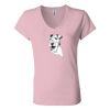 Women’s Jersey V-Neck Tee Thumbnail