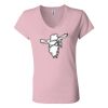 Women’s Jersey V-Neck Tee Thumbnail