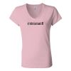 Women’s Jersey V-Neck Tee Thumbnail