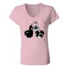 Women’s Jersey V-Neck Tee Thumbnail