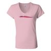 Women’s Jersey V-Neck Tee Thumbnail