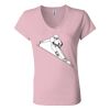 Women’s Jersey V-Neck Tee Thumbnail