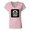 Women’s Jersey V-Neck Tee Thumbnail