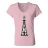 Women’s Jersey V-Neck Tee Thumbnail