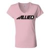 Women’s Jersey V-Neck Tee Thumbnail