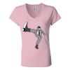 Women’s Jersey V-Neck Tee Thumbnail