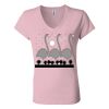 Women’s Jersey V-Neck Tee Thumbnail