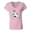 Women’s Jersey V-Neck Tee Thumbnail