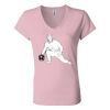 Women’s Jersey V-Neck Tee Thumbnail