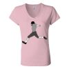 Women’s Jersey V-Neck Tee Thumbnail