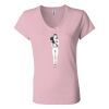 Women’s Jersey V-Neck Tee Thumbnail
