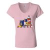Women’s Jersey V-Neck Tee Thumbnail