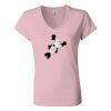 Women’s Jersey V-Neck Tee Thumbnail