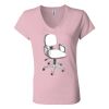Women’s Jersey V-Neck Tee Thumbnail
