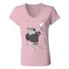 Women’s Jersey V-Neck Tee Thumbnail