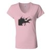 Women’s Jersey V-Neck Tee Thumbnail