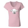 Women’s Jersey V-Neck Tee Thumbnail