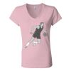 Women’s Jersey V-Neck Tee Thumbnail
