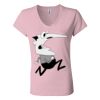 Women’s Jersey V-Neck Tee Thumbnail