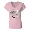 Women’s Jersey V-Neck Tee Thumbnail