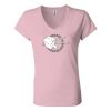 Women’s Jersey V-Neck Tee Thumbnail