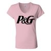 Women’s Jersey V-Neck Tee Thumbnail