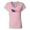 Women’s Jersey V-Neck Tee Thumbnail