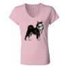 Women’s Jersey V-Neck Tee Thumbnail