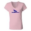 Women’s Jersey V-Neck Tee Thumbnail