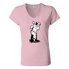 Women’s Jersey V-Neck Tee Thumbnail